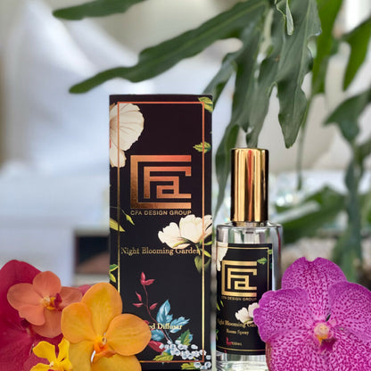 Night Blooming Duftset mit Raumspray und Kerze